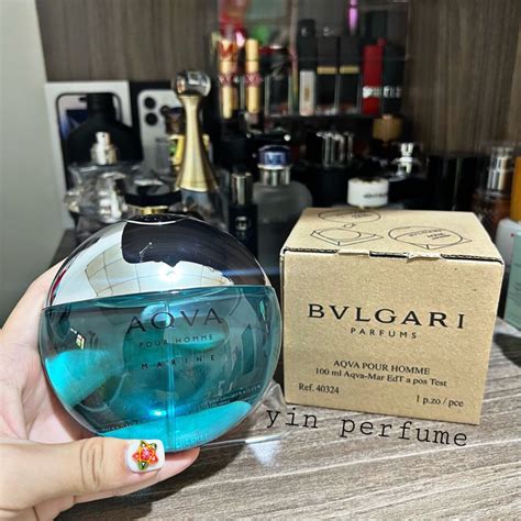 BVLGARI aqva marine tester